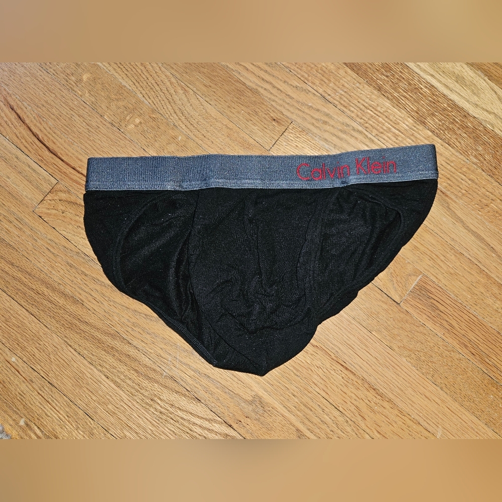 Calvin Klein Pro Stretch Reflex Retro Sport Brief Black - Size Medium